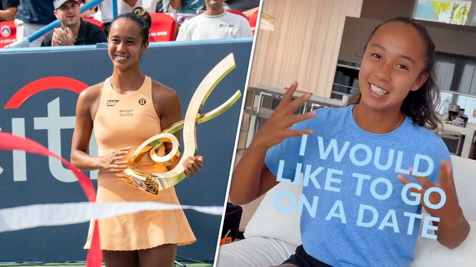 Instagram-Video: Tennis-Profi Leylah Fernandez sucht ihr erstes Date