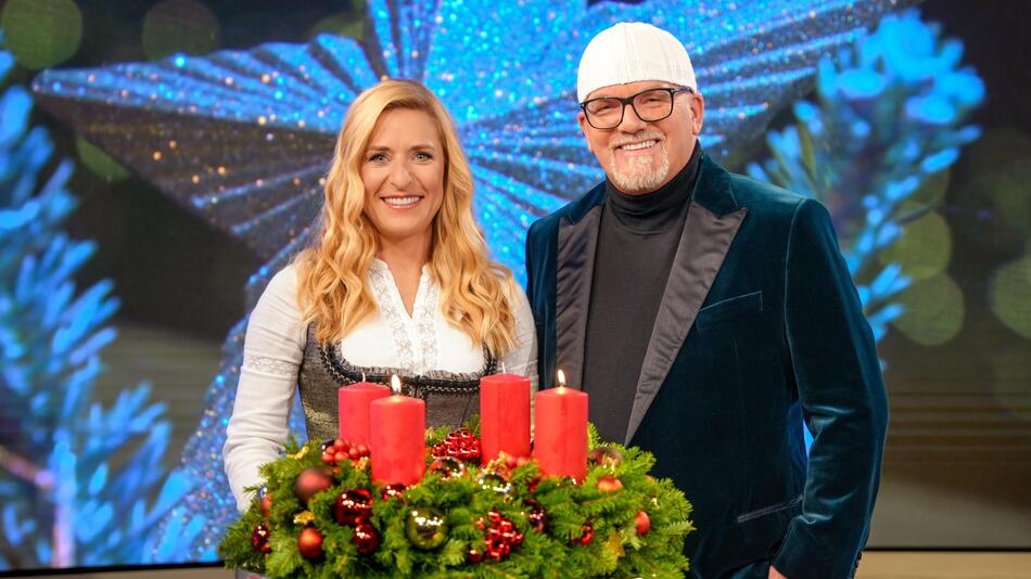 Stefanie Hertel mit DJ Ötzi