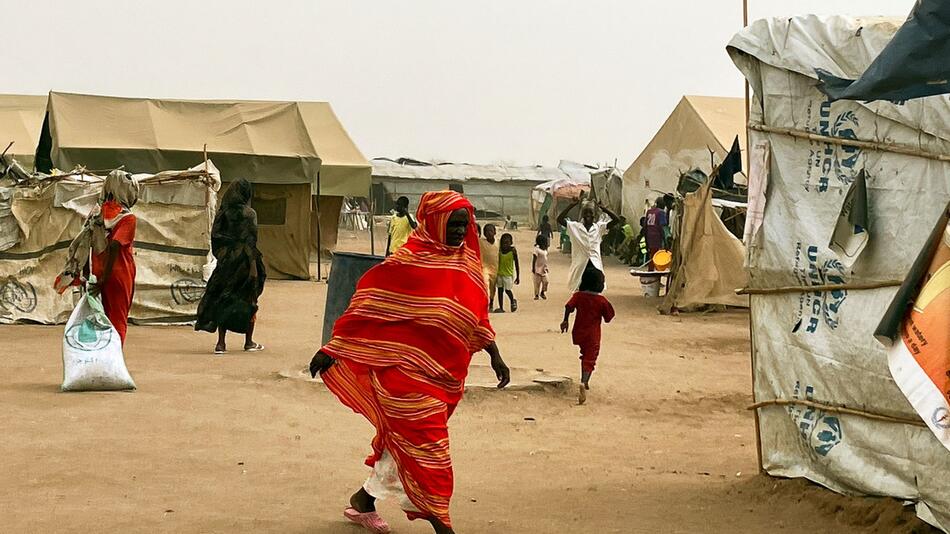 Flüchtlinge aus dem Sudan