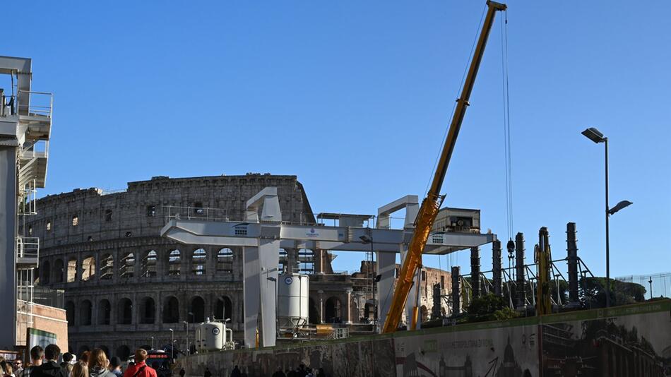 Italiens Hauptstadt Rom gleicht derzeit einer großen Baustelle.