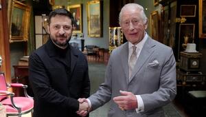 Selenskyj traf König Charles auf Schloss Windsor.