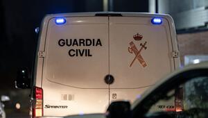 Spanische Polizeieinheit Guardia Civil - Zugunglück Spanien