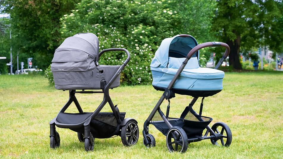 Kinderwagen "Nuna Demi next" und "Cybex Ballos S Lux"