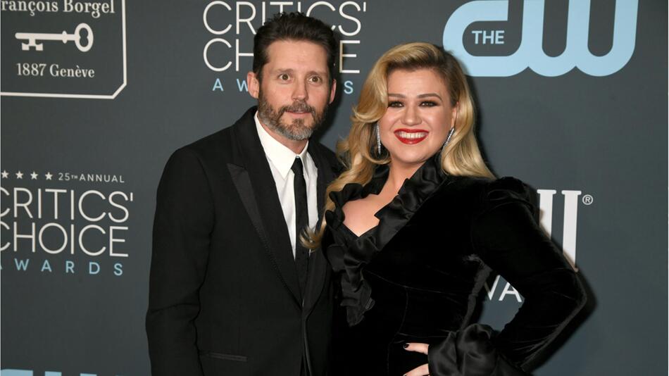 US-Sängerin Kelly Clarkson mit ihrem Ex-Mann Brandon Blackstock