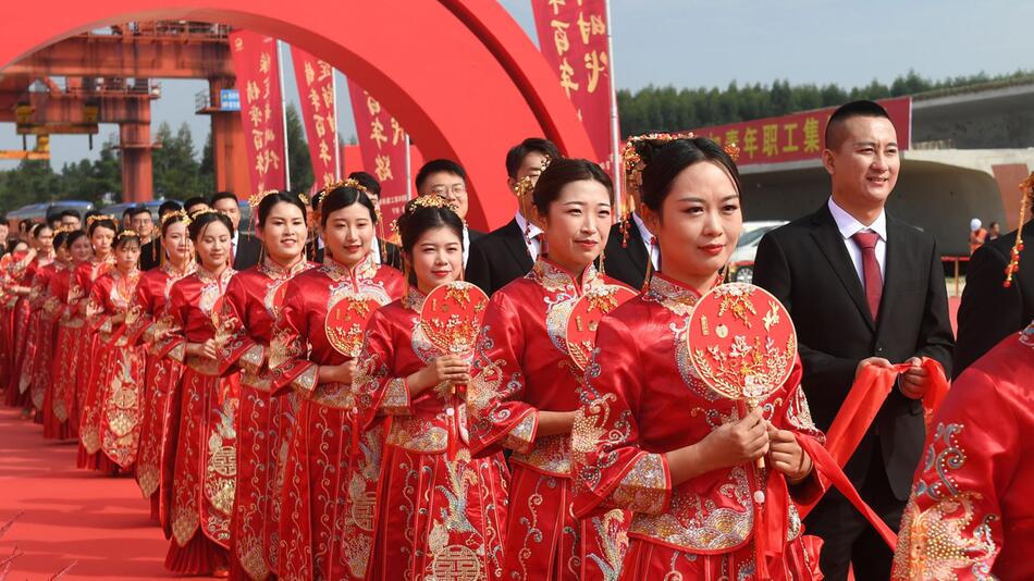 Weniger Eheschließungen in China