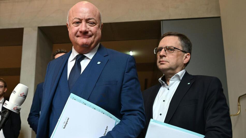 Stocker und Wöginger bleiben Parteifreunde