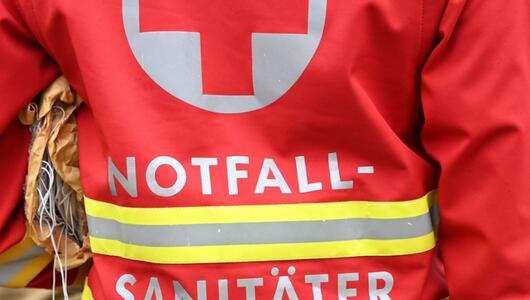 Die Sanitäter hatten alle Hände voll zu tun