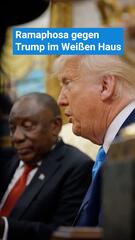 Ramaphosa gegen Trump im Weißen Haus – was wirklich passiert ist