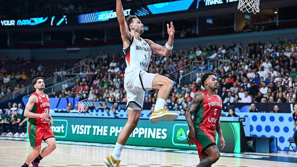 Basketball Europameisterschaft: Deutschland - Portugal
