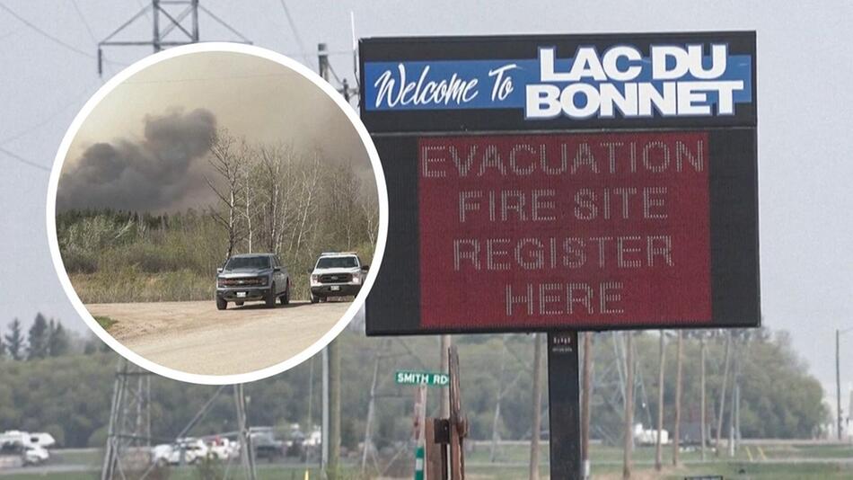Waldbrände wüten in Kanada: Feuer fordern Tote in Provinz Manitoba