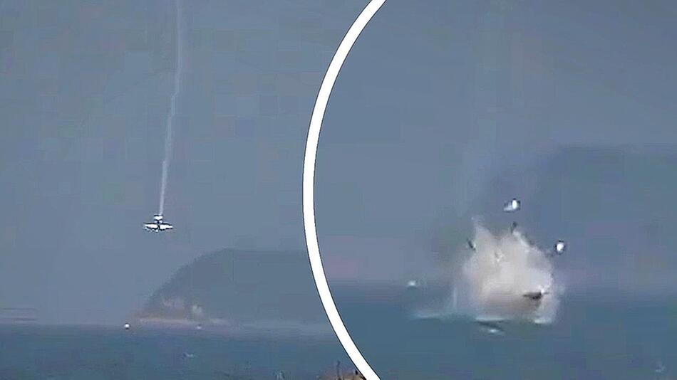 Maschine stürzte senkrecht ins Meer: Tödliches Unglück bei Kunstflugschau