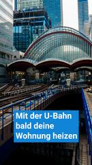 Abwärme von U-Bahn könnte deine Wohnung heizen