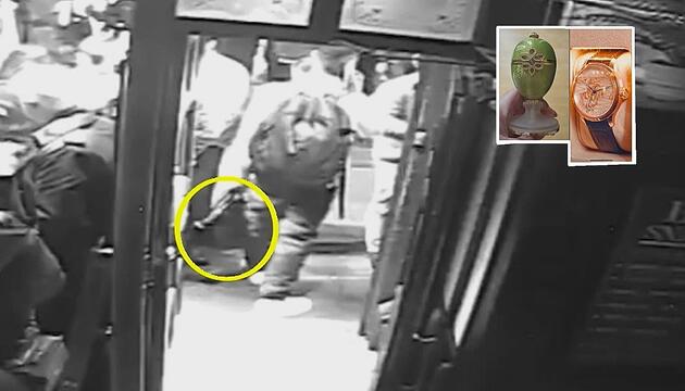 Aus Versehen Fabergé-Ei geklaut: Handtaschendieb macht Millionen-Raub