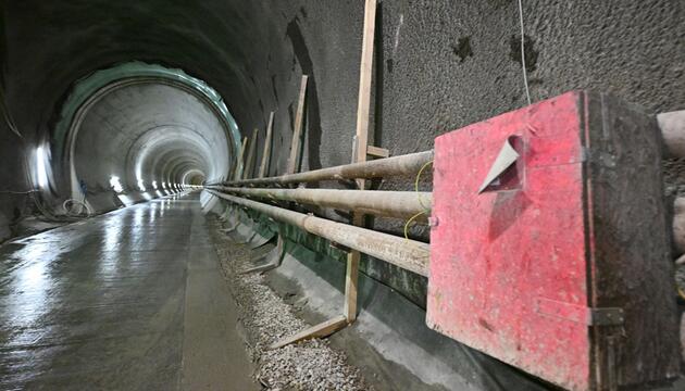 Beim Bau des Semmering-Basistunnels kam es am Montag zu einem Unfall