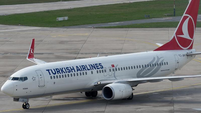 Flugzeug von Turkish Airlines