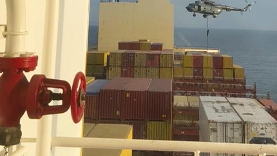 Iran konfisziert Containerschiff mit Verbindung zu Israel