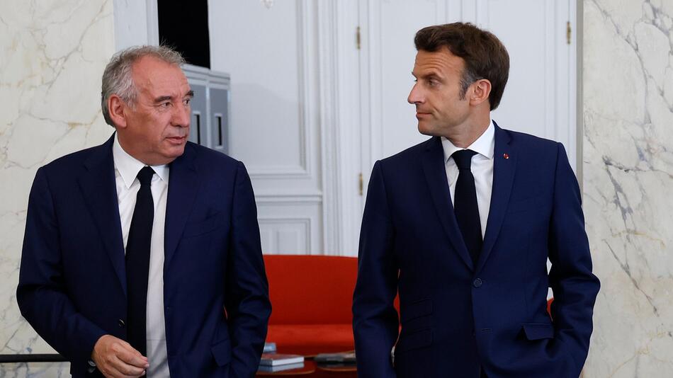 Premier Bayrou und Präsident Macron