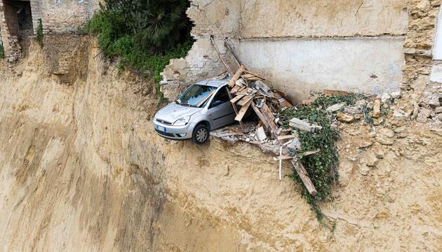 Erdrutsch in Sizilien