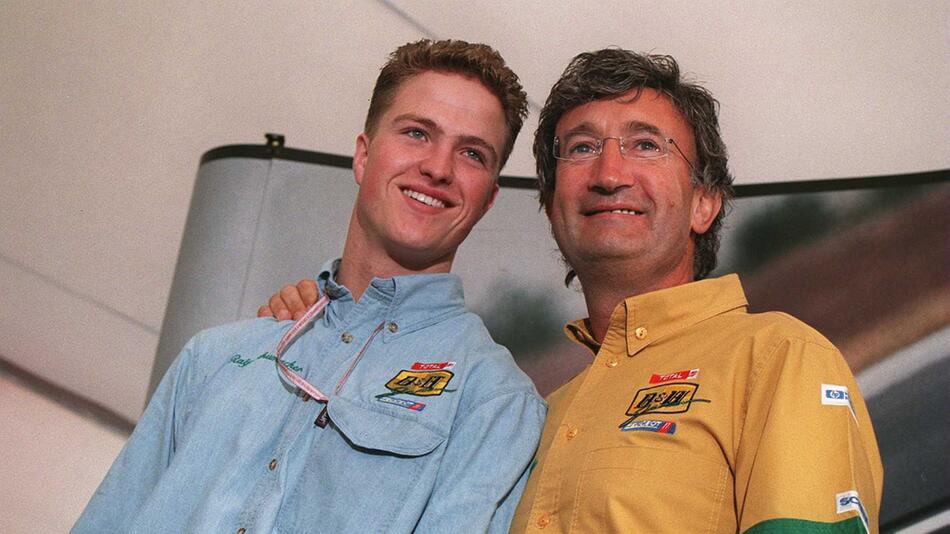 Eddie Jordan und Ralf Schumacher