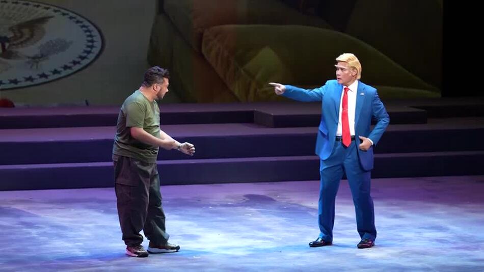 Wenn Trump und Selenskyj für Liebe und Frieden kämpfen