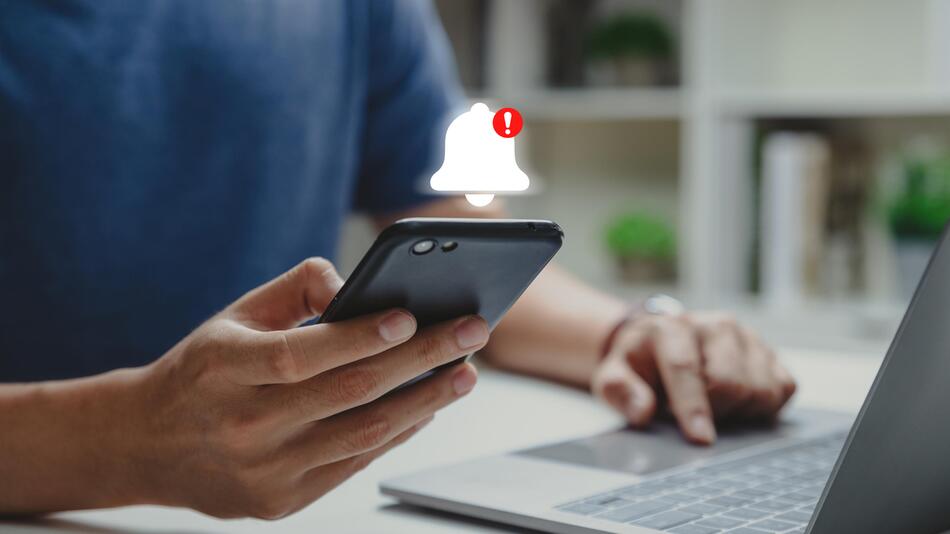 Glocke über Handy