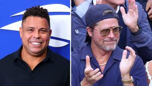 Ronaldo und Brad Pitt besuchten die US Open.