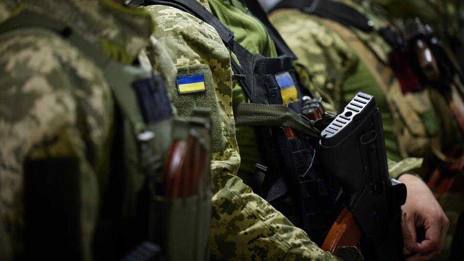 Ukrainische Soldaten