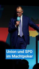 Erste Verhandlungen zwischen Union und SPD