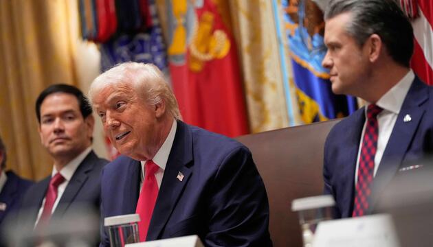 Kabinettssitzung im Weißen Haus