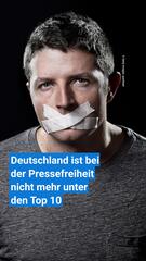 Deutschland rutscht im Pressefreiheits-Index aus den Top 10 heraus