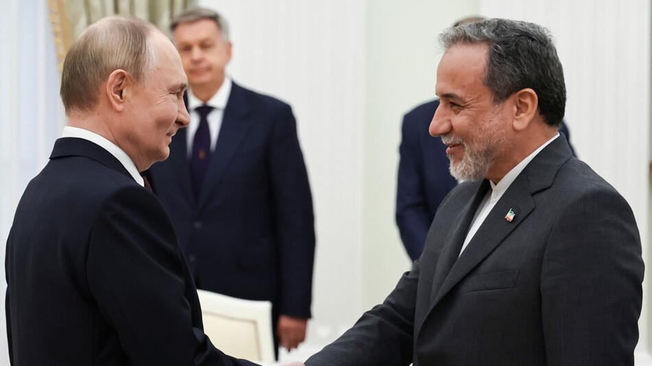 Nahostkonflikt - Putin trifft Araghtschi