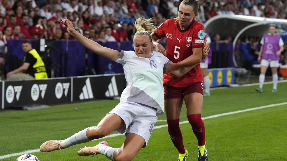 Frauenfußball-EM - Schweiz - Norwegen