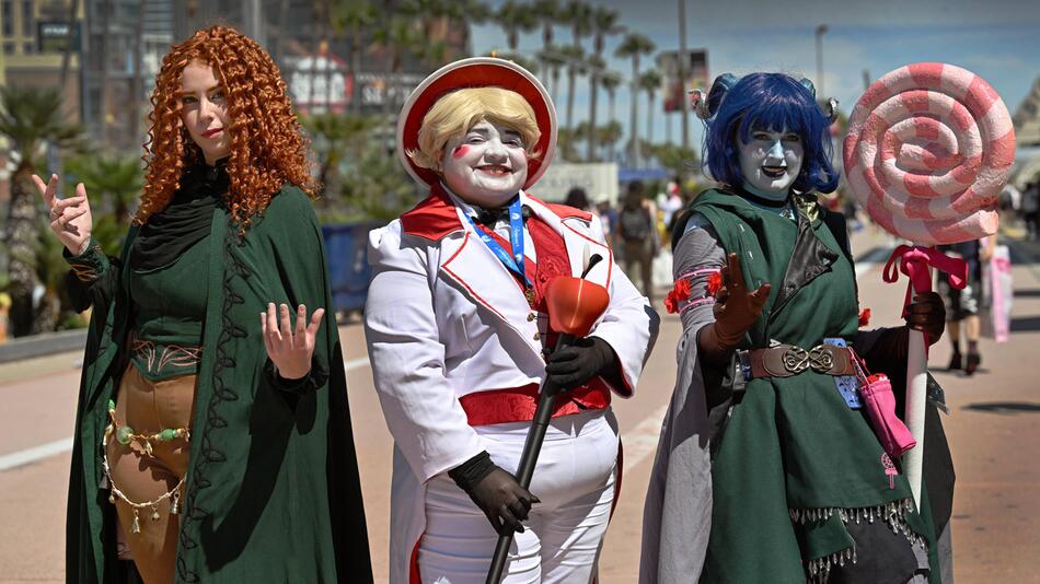 Cosplayers Comic-Con 2025