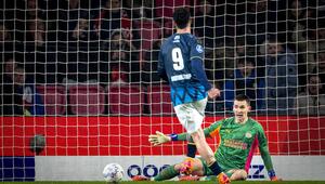 Jizz Hornkamp verwandelt seinen Elfmeter eiskalt.