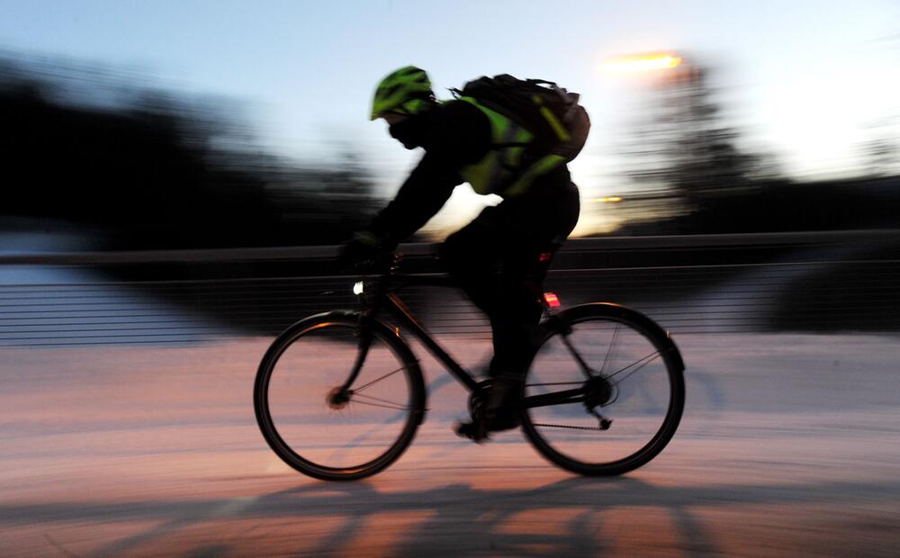 Radfahren im Winter