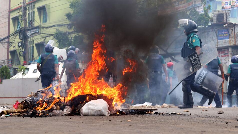 Studentenproteste in Bangladesch