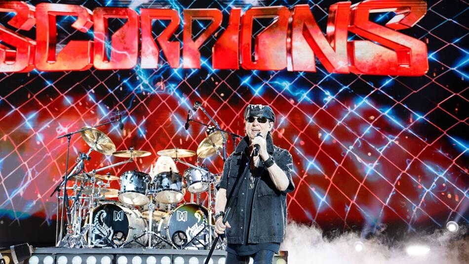 Frontmann Klaus Meine stieß 1969 zu den Scorpions, die sich vier Jahre zuvor gegründet hatten.