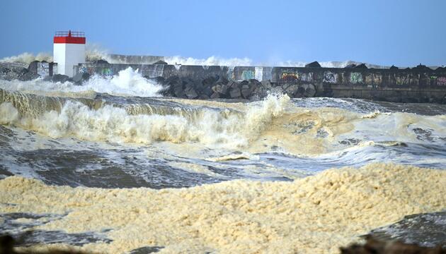 Sturm in Frankreich