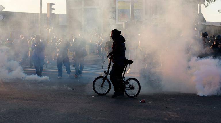 Proteste in Frankreich - Paris