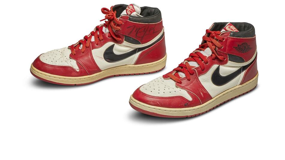 Basketball-Schuhe von Michael Jordan