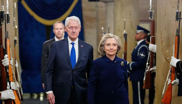 Bill und Hillary Clinton