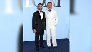 Fran Tomas und Luke Evans (r.) am Sonntag bei den Tony Awards.