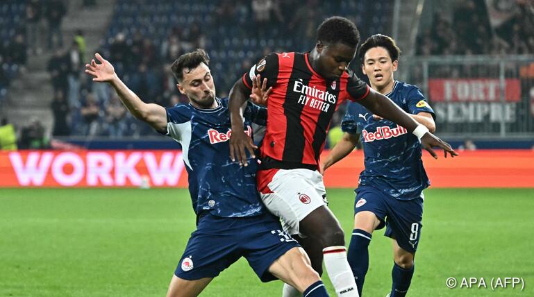 Salzburg gegen Milan auf verlorenem Posten
