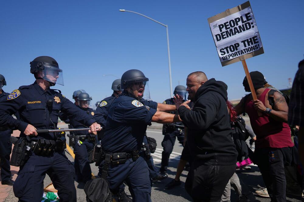 Proteste in Kalifornien - Los Angeles