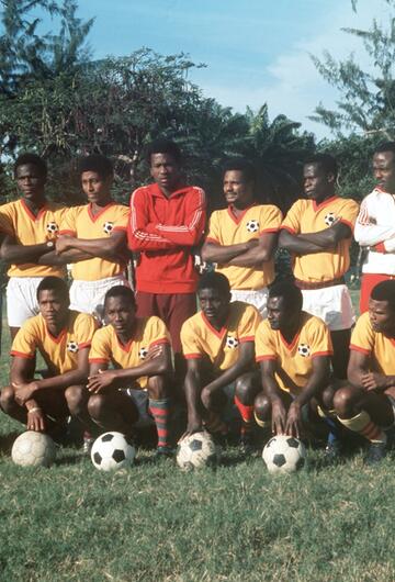Haiti Mannschaftsfoto 1974