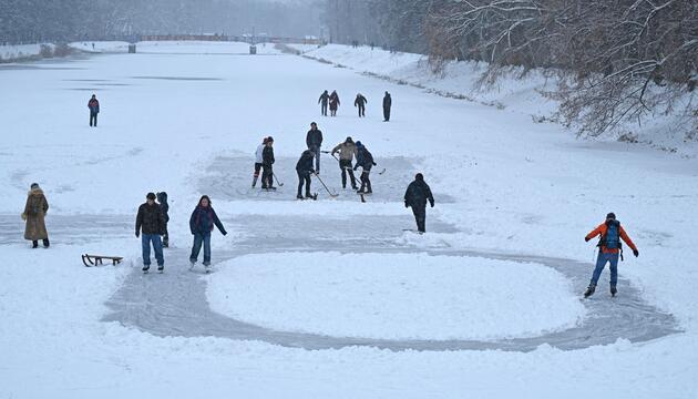 Winterwetter in Sachsen