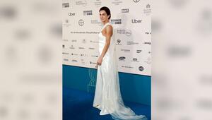 Lisa Müller bei ihrem Auftritt in Berlin.