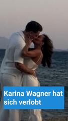 Es ist ernst: Karina Wagner hat sich verlobt