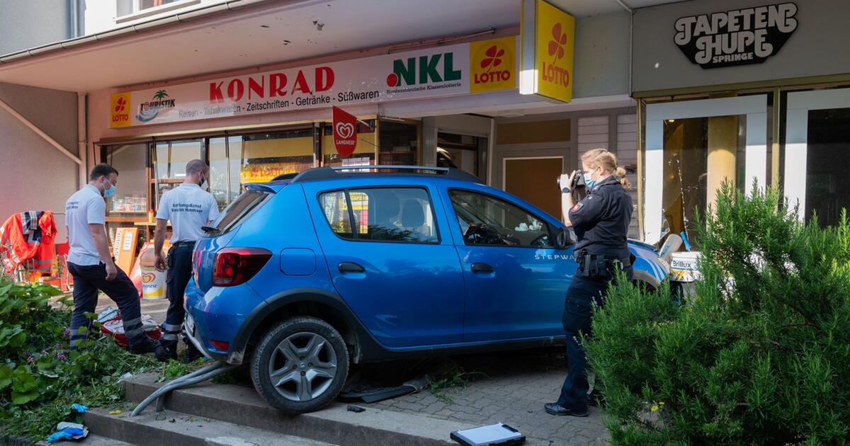 Auto Kracht In Schaufenster Fahrer Tot Gmx At