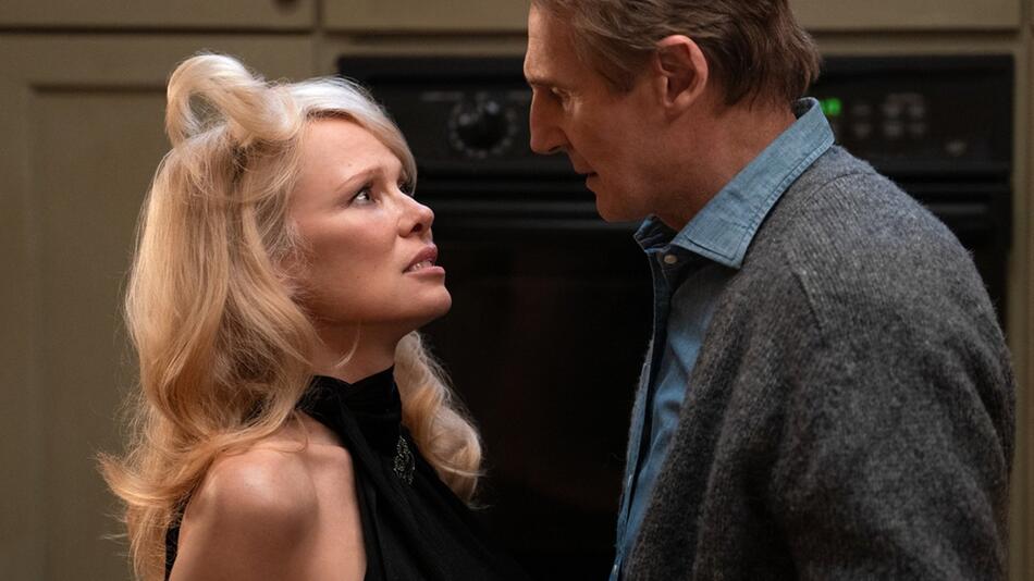 Pamela Anderson und Liam Neeson - die Stars der neuen "Die nackte Kanone".